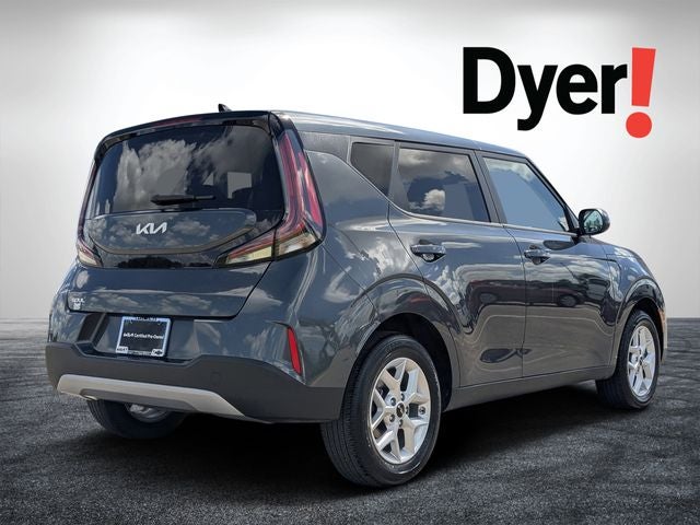 2025 Kia Soul — rear three-quarter view