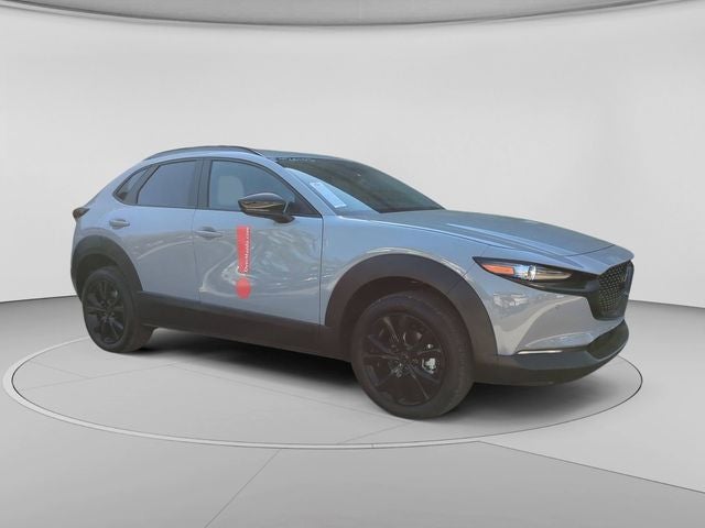 2026 Mazda Mazda CX-30 2.5 S Aire Edition in Aero Gray Metallic — front three-quarter view