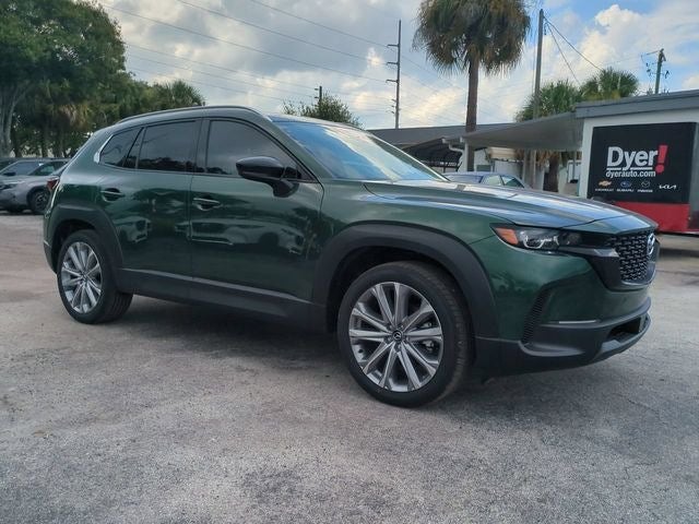 2026 Mazda Mazda CX-50 2.5 S Premium AWD in Cypress — front three-quarter view