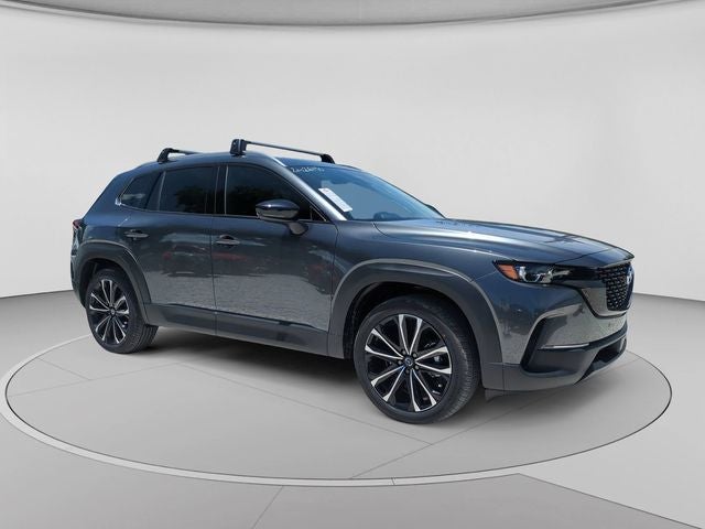 2026 Mazda Mazda CX-50 2.5 S Premium AWD in Machine Gray Metallic — front three-quarter view