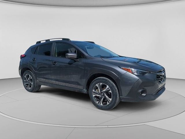 2024 Subaru Crosstrek Premium in Magnetite Gray Metallic — front three-quarter view