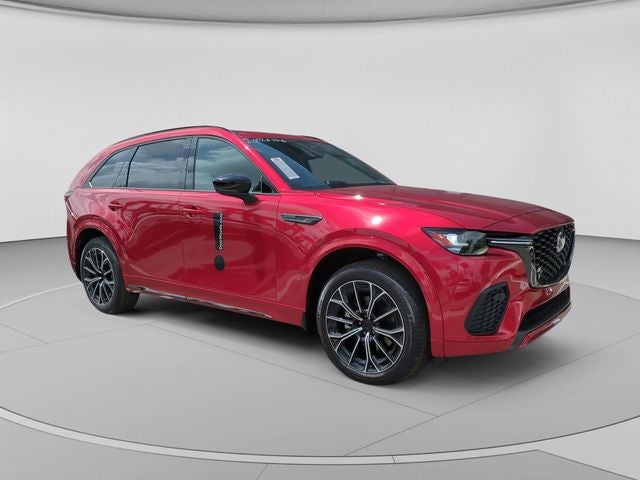 2026 Mazda Mazda CX-70 3.3 Turbo S Premium AWD in Soul Red Crystal Metallic — front three-quarter view