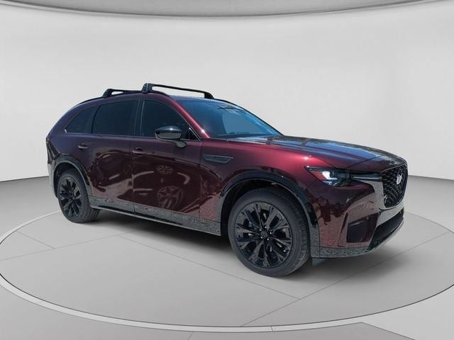 2026 Mazda Mazda CX-90 3.3 Turbo S Premium Sport AWD in Artisan Red Premium — front three-quarter view