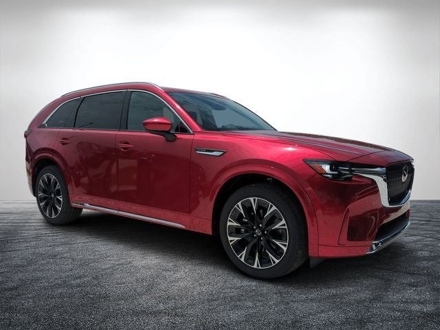 2026 Mazda Mazda CX-90 3.3 Turbo S Premium Plus AWD in Soul Red Crystal Metallic — front three-quarter view