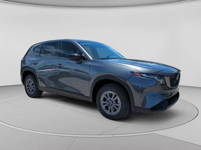 2026 Mazda Mazda CX-5 2.5 S Select AWD in Machine Gray Metallic — front three-quarter view