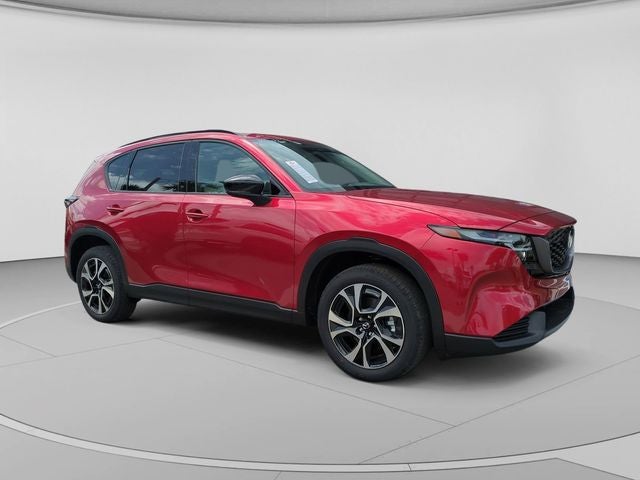 2026 Mazda Mazda CX-5 2.5 S Preferred AWD in Soul Red Crystal Metallic — front three-quarter view