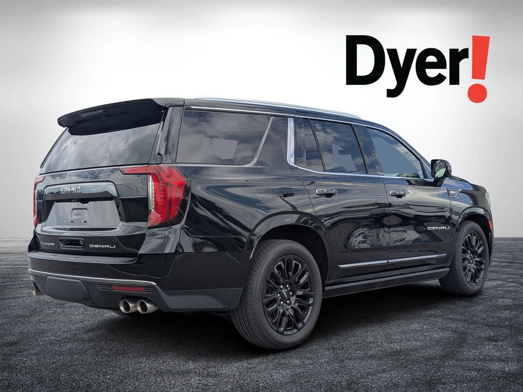 2023 GMC Yukon — rear three-quarter view