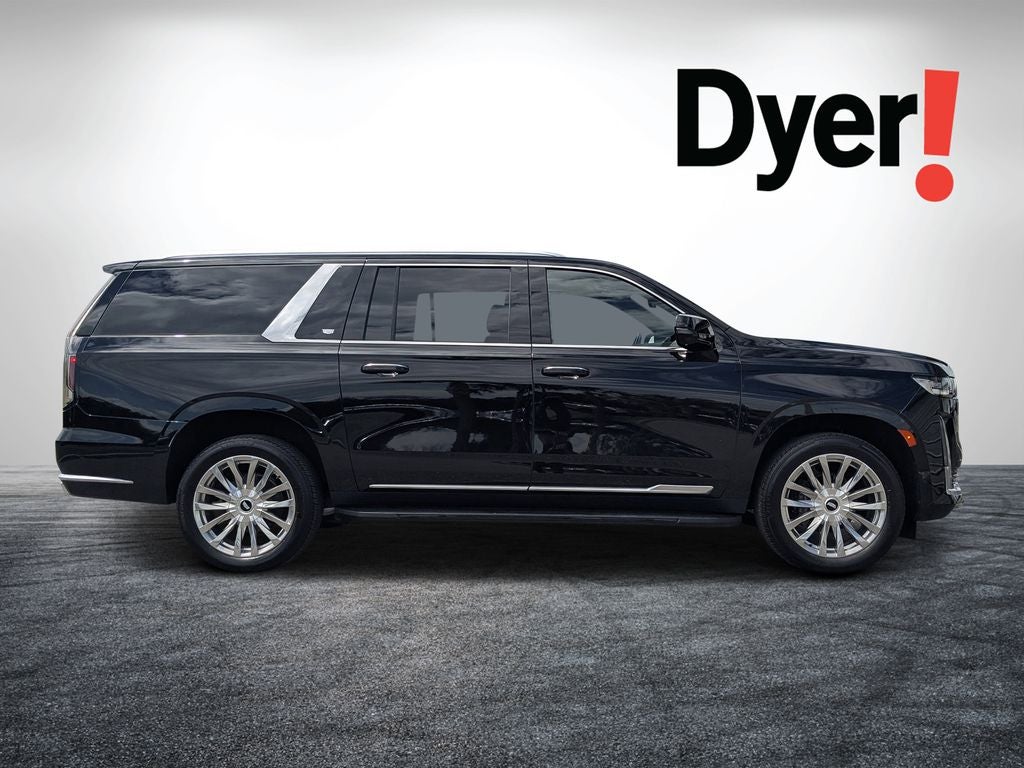 2022 Cadillac Escalade ESV — side profile view