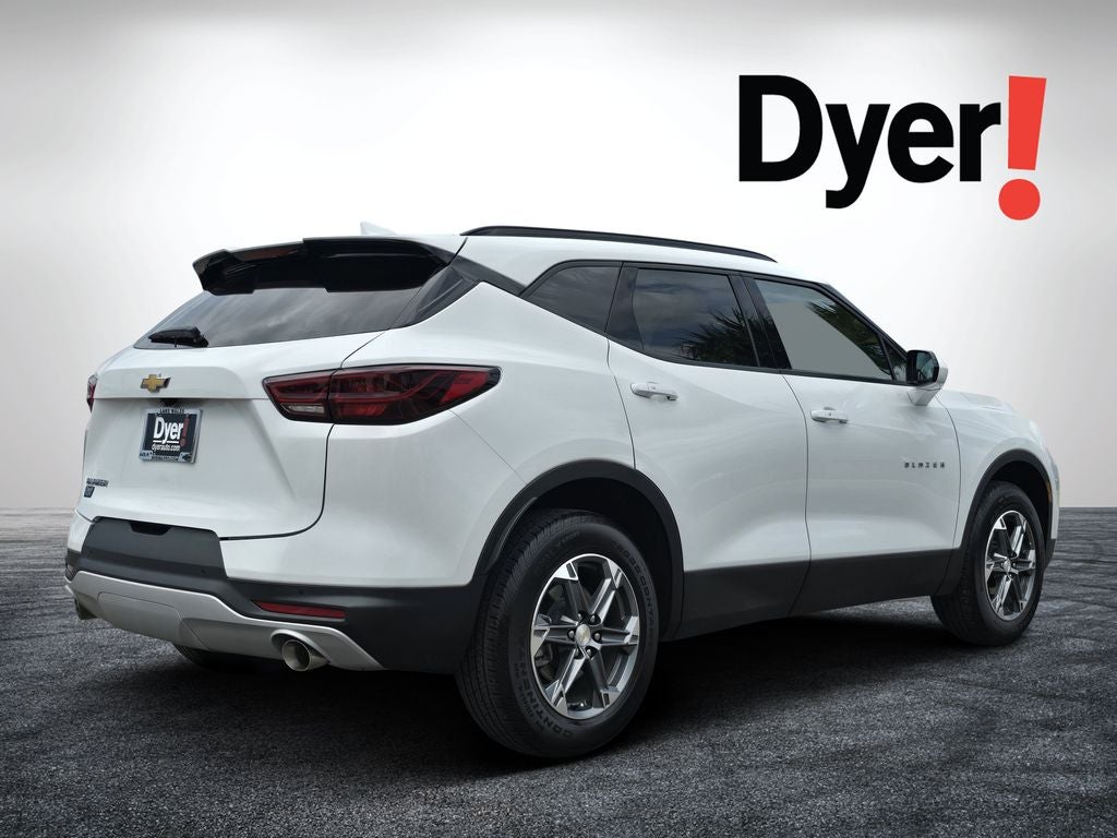 2024 Chevrolet Blazer — rear three-quarter view