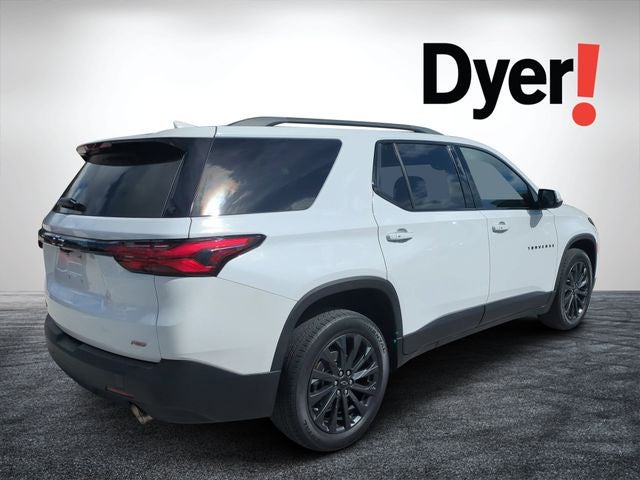 2023 Chevrolet Traverse — rear three-quarter view