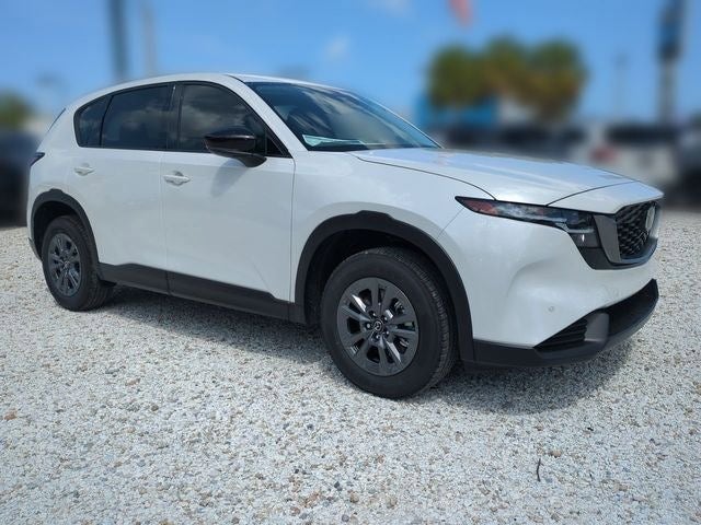 2026 Mazda Mazda CX-5 2.5 S AWD in Rhodium White Metallic — front three-quarter view
